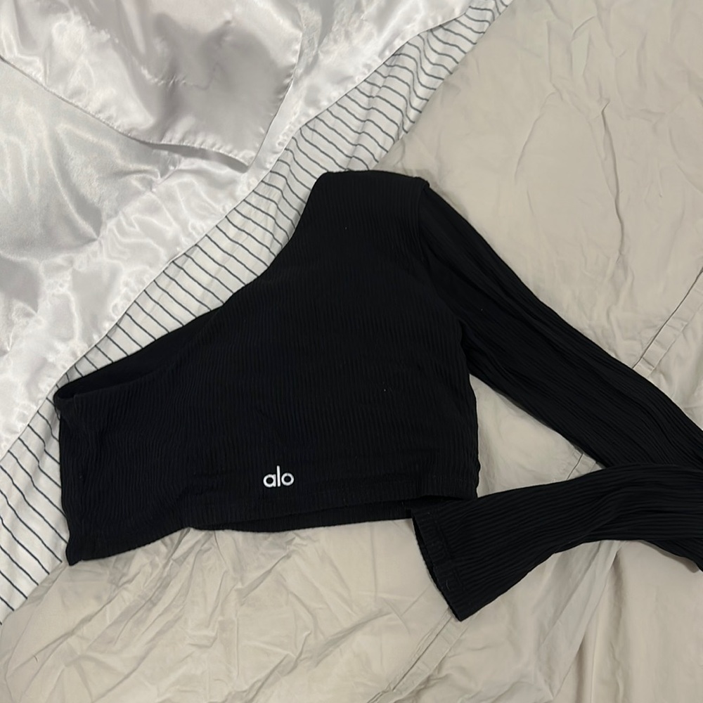 Alo yoga one shoulder top